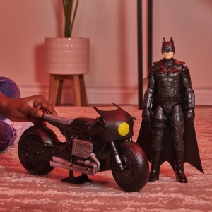 Batman Film Motocicleta Lui Batman Si Figurina Batman 30Cm - Img 8