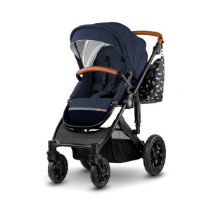 Carucior 3 In 1 Kinderkraft Prime 3In1 Mink Pro Navy - Img 10