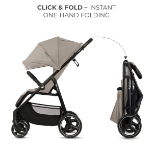 Carucior Sport Kinderkraft Trig3 Stone Beige - Img 2