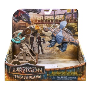 Cum Sa Iti Dresezi Dragonul Incercarea Flacarii Set De Joaca Catapulta Explozie Si Dragonul Gronckle - Img 2