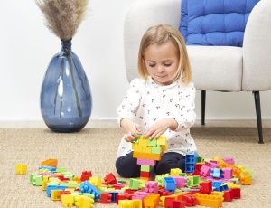 Ecoiffier Abrick Set De Construit Multicolor 50 Piese - Img 2
