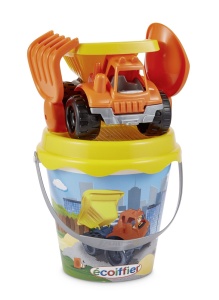 Ecoiffier Galetusa De Nisip Cu Camion 17Cm