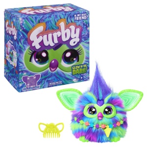 Furby Jucarie De Plus Interactiva Furby Galaxy Glow In The Dark - Img 2