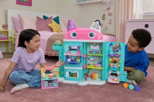 Gabbys Dollhouse Filmul Casa De Papusi A Lui Gabbys Meow Mazing Cu Accesorii - Img 4