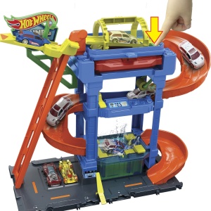 Hot Wheels City Color Shifters Spalatoria - Img 5