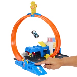 Hot Wheels City Set De Joaca Super Statie De Politie - Img 9