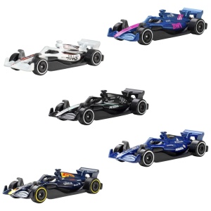 Hot Wheels Set 5 Masinute Metalice Formula 1 2025 - Img 3