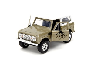 Jada Marvel Set Masinuta Metalica Ford Bronco Si Figurina Groot - Img 7