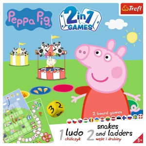 Joc Peppa Pig 2In1 Ludo Si Serpisori Scari - Img 5