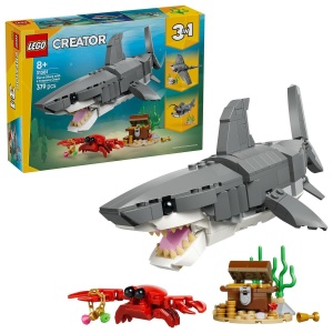Lego Creator Rechin Feroce Cu Un Cufar De Comori 31381