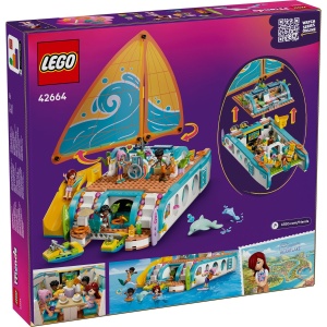 Lego Friends Calatoria Aventuroasa Cu Barca 42664 - Img 8