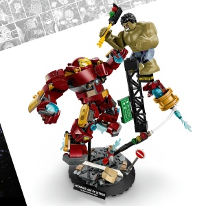 Lego Marvel Batalie Memorabila Hulkbuster Vs Hulk 76343 - Img 3