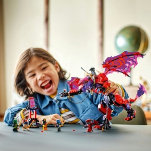 Lego Ninjago Dragonul Haosului Thunderfang 71832 - Img 4