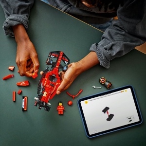 Lego Speed Champions Masina De Curse F1 Ferrari Sf-24 77242 - Img 6