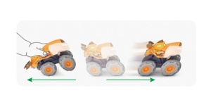 Masinuta Bebe Monster Truck Leopardul Infuriat - Img 3