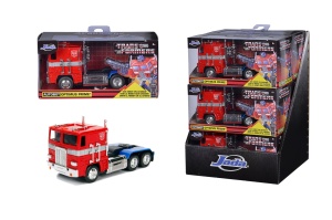 Masinuta Metalica Transformers G1 Optimus Prime Scara 1 La 32 - Img 8