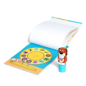 Melissa And Doug Set De Joaca Autocolante Si Stampila Cu Catelus Reincarcabila - Img 2