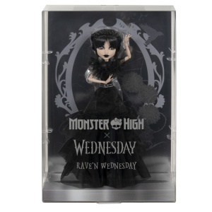 Monster High Wednesday Papusa Rave N Wednesday