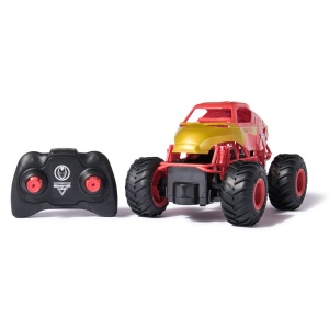 Monster Jam Marvel Camion Gigant Cu Telecomanda Iron Man Scara 1 La 24 - Img 3