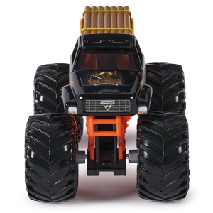 Monster Jam Set 2 Masinute Metalice Lumberjack Si Axe Scara 1:64 - Img 5