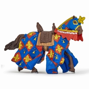 Papo Figurina Cal Crin Albastru - Img 2