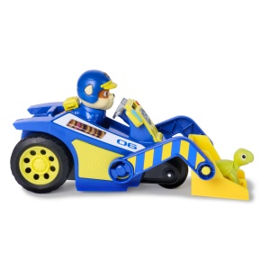 Patrula Catelusilor Cautare Si Salvare Set Figurina Rubble Si Vehicul Buldozer - Img 4