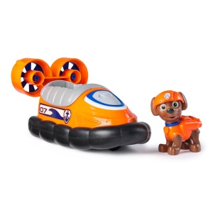 Patrula Catelusilor Set Vehicul De Baza Hovercraft Si Figurina Zuma - Img 2