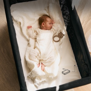 Patut De Calatorie Kinderkraft Moon Dream, Black - Img 4