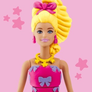 Play Doh Barbie Set Volanase Si Fundite Cu Papusa Inclusa - Img 8