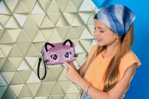 Purse Pets Rainbow Lights Gentuta Interactiva Purdy Purrfect - Img 7