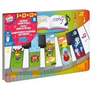 Puzzle Din Lemn In Forma De Pian Cu Sunete - Img 2