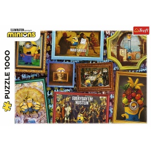 Puzzle Trefl 1000 Minionii - Img 3