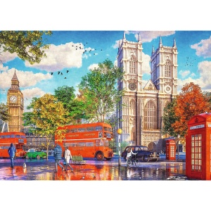 Puzzle Trefl 1000 Premium Plus Tea Time Vedere Din Londra - Img 2