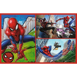 Puzzle Trefl 2X70 Marvel Spider-Man Aventurile Lui Spider-Man - Img 3