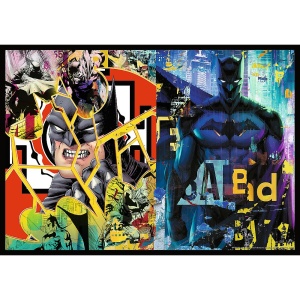 Puzzle Trefl 4X250 Batman Dc Batman In Actiune - Img 5