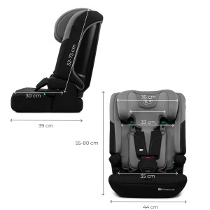 Scaun Auto Kinderkraft Comfy 75-150 Cm, Dk Grey - Img 5