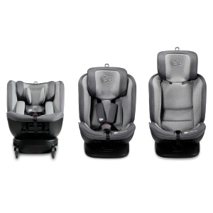 Scaun Auto Kinderkraft Xpedition 2 I-Size 40-150 Cm, Grey - Img 4