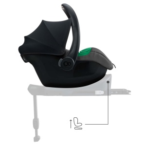 Scoica Auto I-Size, 40-87 Cm, Kinderkraft Mink Pro2 , Grey - Img 2