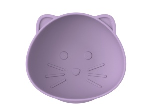 Set 2 Castronele Cu Ventuza Silicon Melii Model Pisica