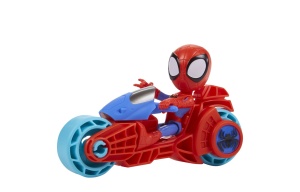 Spidey Prietenii Extraordinari Set Motocicleta Si Figurina Spidey 10Cm - Img 7