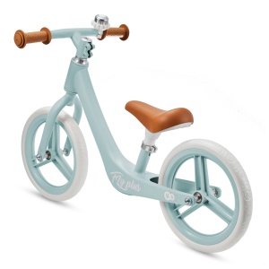 Bicicleta De Echilibru Kinderkraft Fly Plus, Baby Blue - Img 4