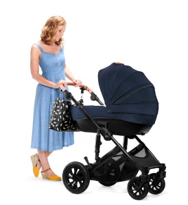 Carucior 3 In 1 Kinderkraft Prime 3In1 Mink Pro Navy - Img 7