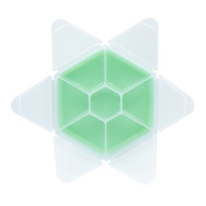 Cutie Snack Hexagon Snackle 6 Compartmente, Melii, Mint - Img 3
