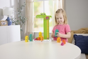 Fisher Price Jucarie Educativa Aligator Stivuibila - Img 3
