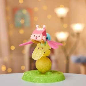 Gabbys Dollhouse Fairylandia Inel De Zana Cu Figurina Pisicuta Baby Box - Img 5