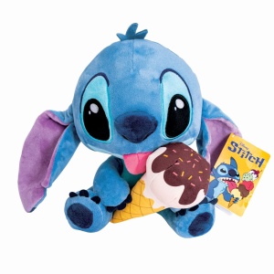 Jucarie De Plus Disney Stitch Cu Inghetata 25Cm