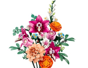 Lego Botanicals Buchet De Flori Roz 10342 - Img 8