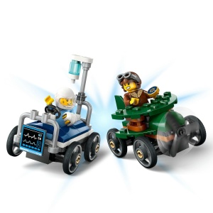 Lego City Pachet De Curse Avion Vs. Pat De Spital 60459 - Img 7