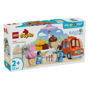 Lego Duplo Vizita Cu Blue La Furgoneta De Inghetata 10458 - Img 2