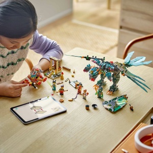 Lego Monkie Kid Bestia Cu Noua Capete 80056 - Img 5